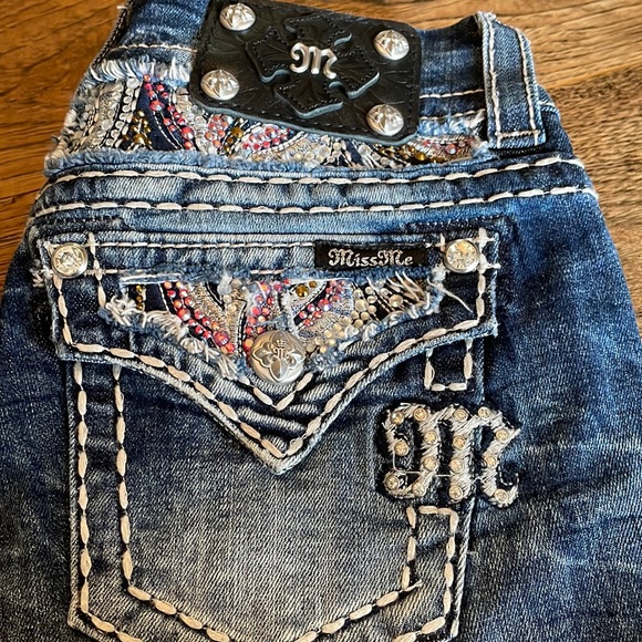 Miss Me Denim - Miss Me Signature rise skinny jeans